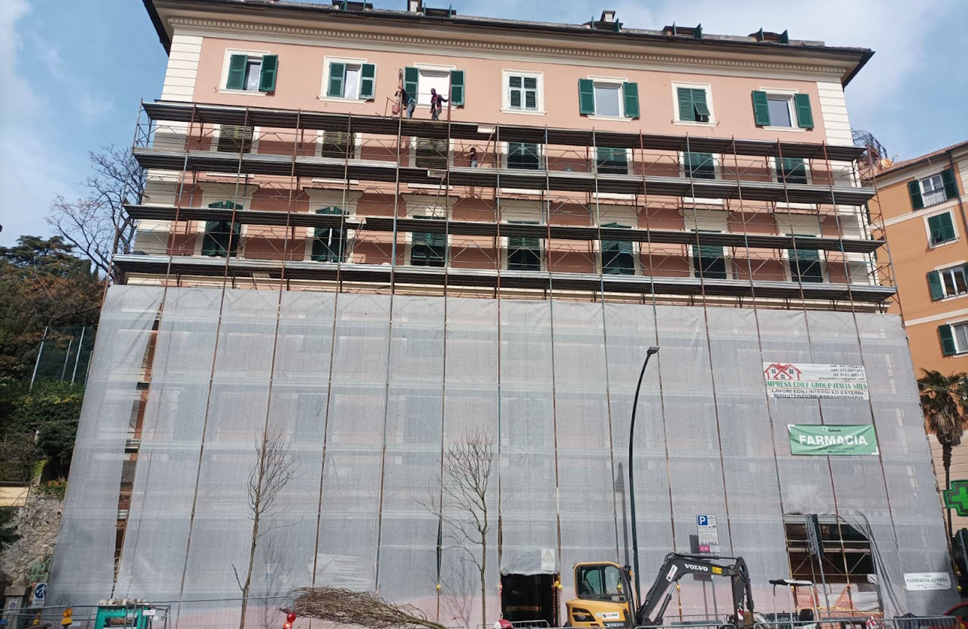 Impresa edile Group Italia — cantiere ristrutturazione