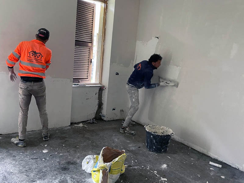 Lavori edili intonaco e pareti